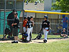 Tyler's team getting ready for their turn