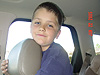 Tyler before his third day of camp