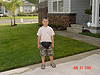 Tyler before his second day of camp