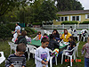 People finishing up with their lunch