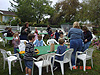 Everyone sitting down for lunch