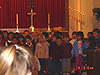 Another picture of the Kindergarten and Preschool class singing