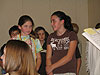 The kids singing