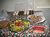 Some of the treats for the party
