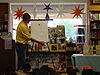 Showing the kids how to draw a pigeon