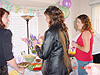 People enjoying the yummy food