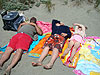 Ken, Tyler, and Jordan relaxing
