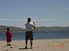 Flying the kite