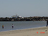A boat coming in