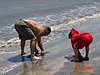 Ken and Tyler still having a good time digging