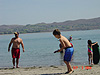 Ken and Tyler playing frisbee
