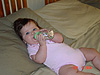 Jordan drinking some water