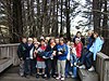 Jordan with the 5th and 6th grade kids