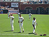 The Giants before the game
