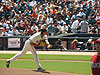 Randy Johnson pitching