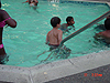 Tyler in our hotel pool