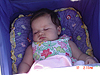 Jordan taking a nap