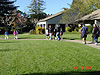 Another picture of everyone walking outside