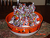 The treat bags for Tyler's class