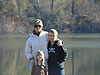 Tanya, Jordan, and Tyler on the dock
