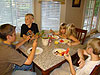 The kids eating