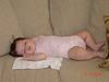 Jordan taking a nap