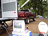 Our outside TV setup