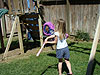 Jordan hitting the pinata