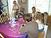 The kids eating cake