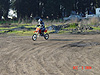 Tyler going around the track