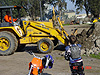 Ken getting some more dirt to build more jumps