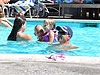 Ken and Jordan in the pool
