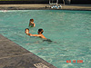 Tyler in the pool