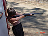 Tyler shooting his Cricket