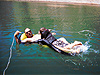 Ken and Tyler relaxing