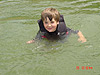 Tyler still swimming