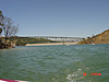 A view of the bridge over Lake Sonoma