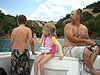 Tyler, Jordan, and Ken taking a break