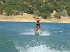 Tyler wakeboarding