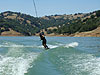 Tyler wakeboarding