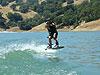 Tyler wakeboarding