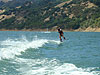 Tyler wakeboarding