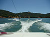 Tyler wakeboarding