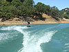 Tyler wakeboarding