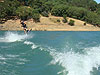 Tyler wakeboarding