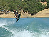 Tyler wakeboarding