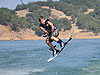 Tyler wakeboarding