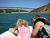 Jordan and Tyler on the front of the boat