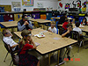 The kids getting ready to do an experiment