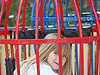 Jordan in a bird cage